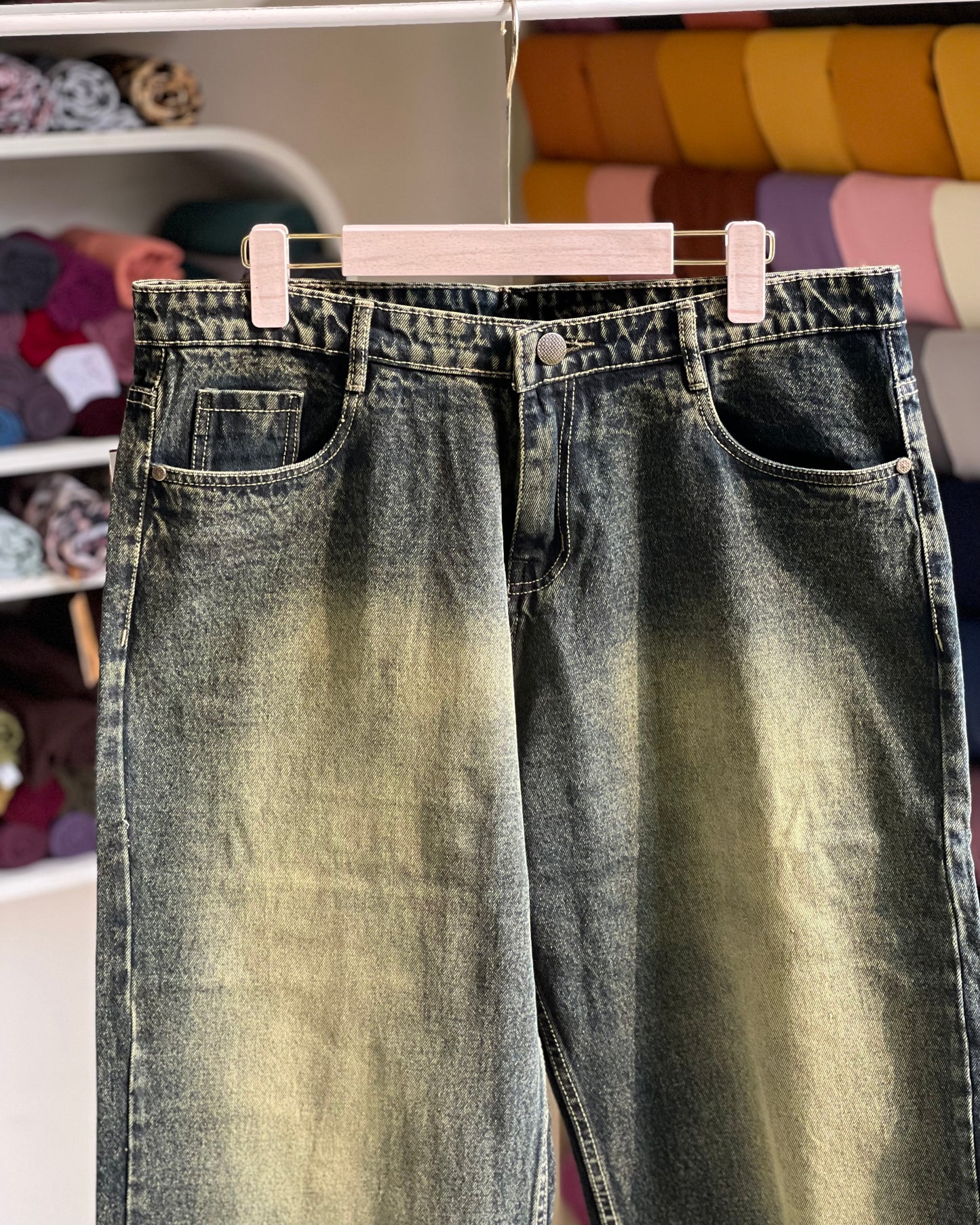 Plus size straight fit jean