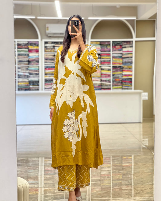 Tela by ash women yellow co-ord set